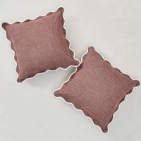 Scalloped Throw Pillow Covers Set of 2  | Was $23.99, now $19.19