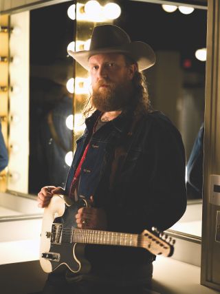 John Osborne, with his 1968 “Smuggler” Fender Telecaster