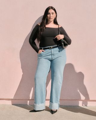 Curve Love High Rise 90s Relaxed Jean