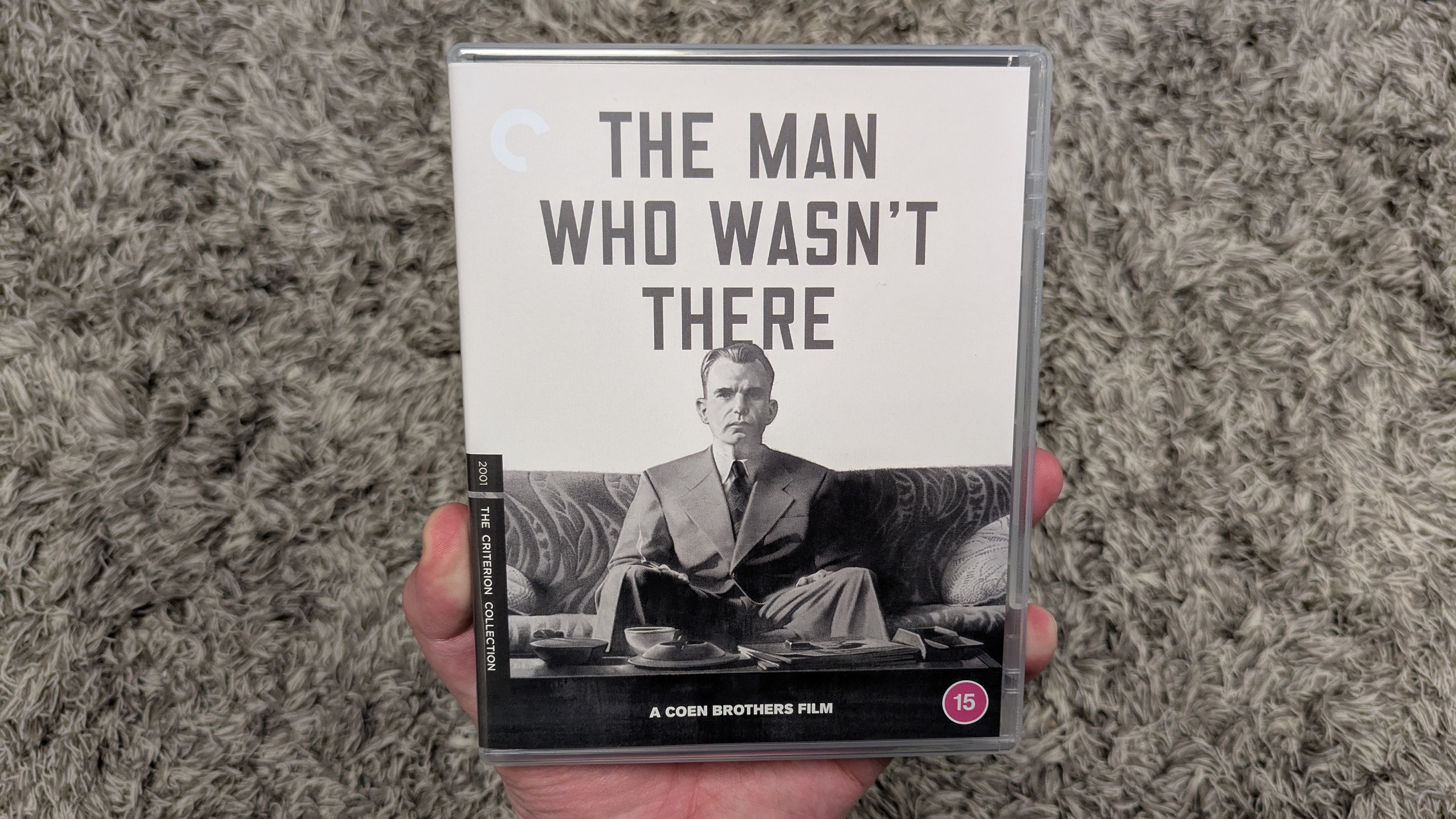 The Man Who Wasn't There 4K Blu-ray case 