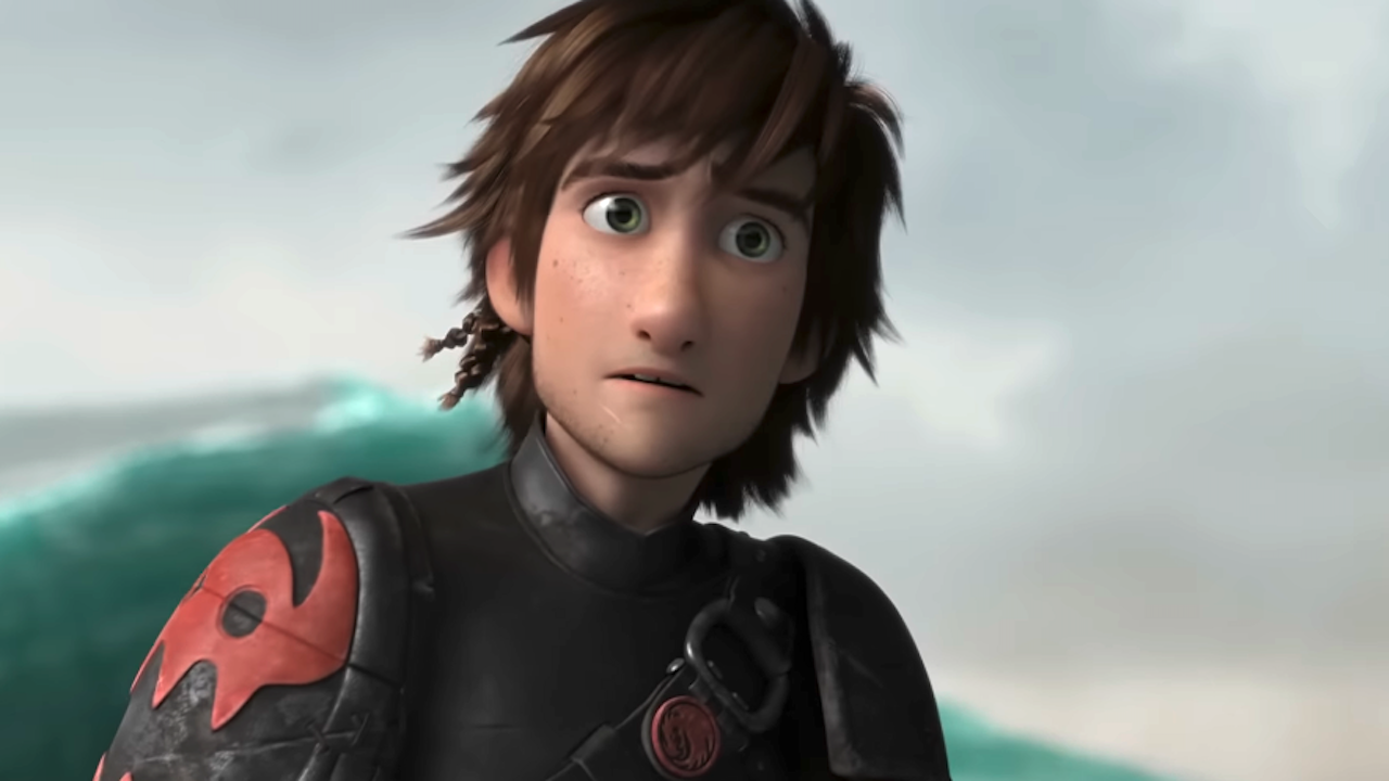 Hiccup looking concerned in How To Train Your Dragon 2