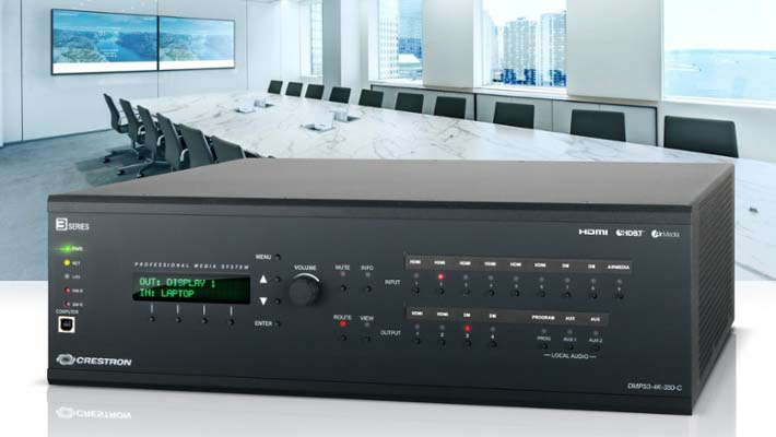 Crestron Launches 3-Series 4K60 Presentation Systems with Built-in AirMedia