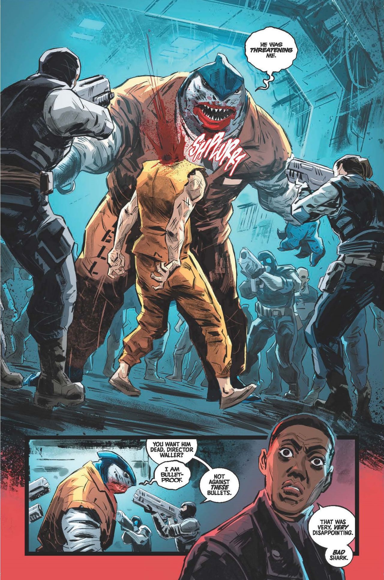 Pages from Suicide Squad: Kill Arkham Asylum #1