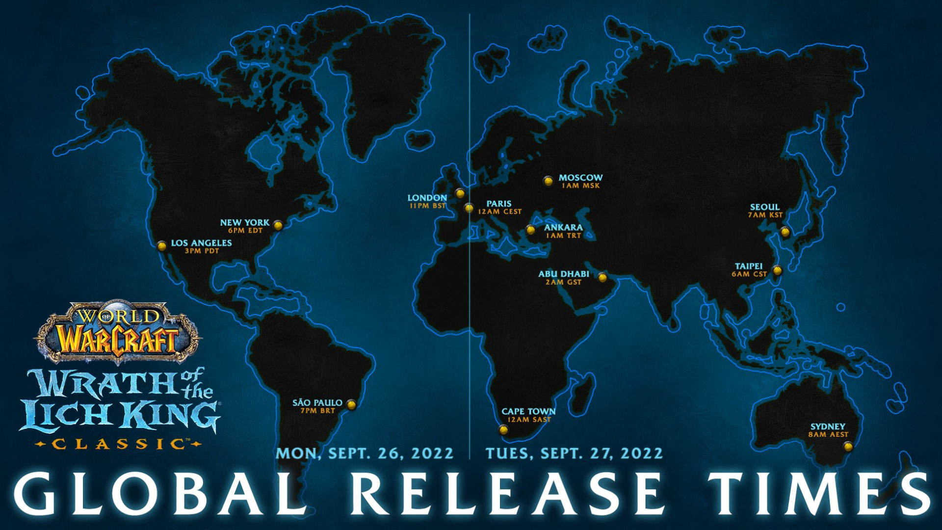 WotLK release time