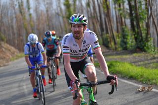 ALTO DA FIA PORTUGAL FEBRUARY 21 Andre Maciel Domingos Goncalves of Portugal and Team Caja RuralSeguros Rga during the 45th Volta ao Algarve Stage 2 a 1874 km stage from Almodvar to Alto Da Fia 900m VA VAlgarve2019 on February 21 2019 in Alto Da Fia Portugal Photo by Tim de WaeleGetty Images