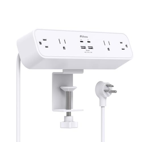PD30W Desk Clamp Power Strip