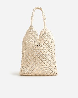 Cadiz Hand-Knotted Rope Tote