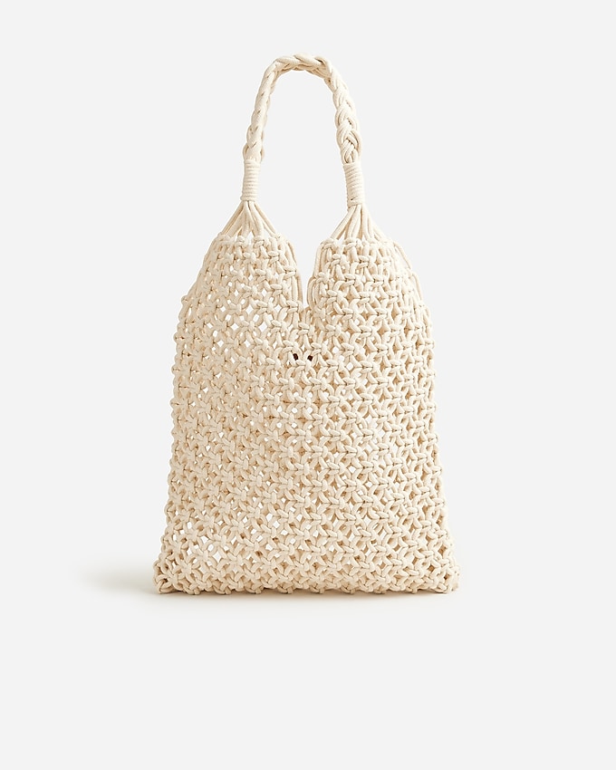 Cadiz Hand-Knotted Rope Tote