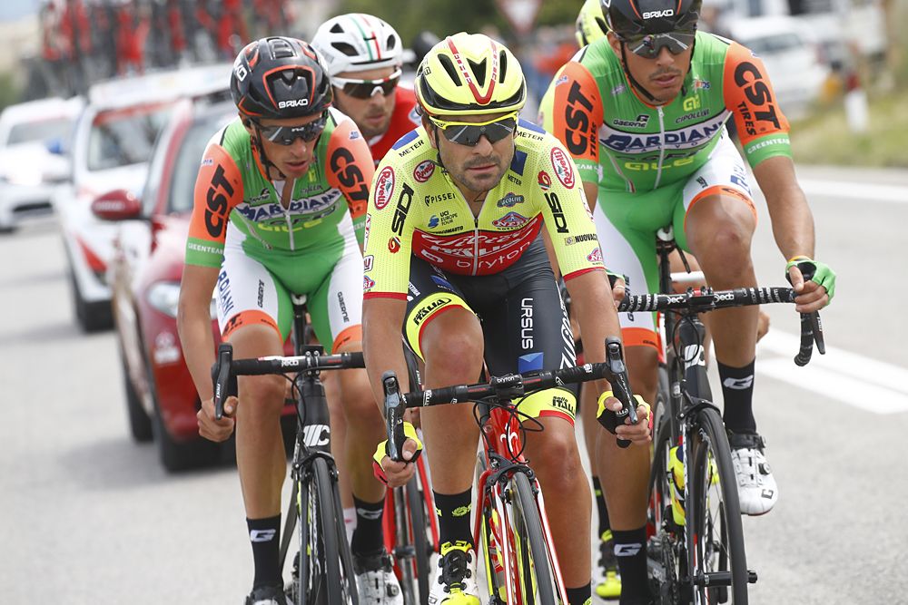 Giro d'Italia stage 12 breakaway: Manuel Senni (Bardiani - CSF) - Jacopo Mosca (Wilier Triestina - Selle Italia)