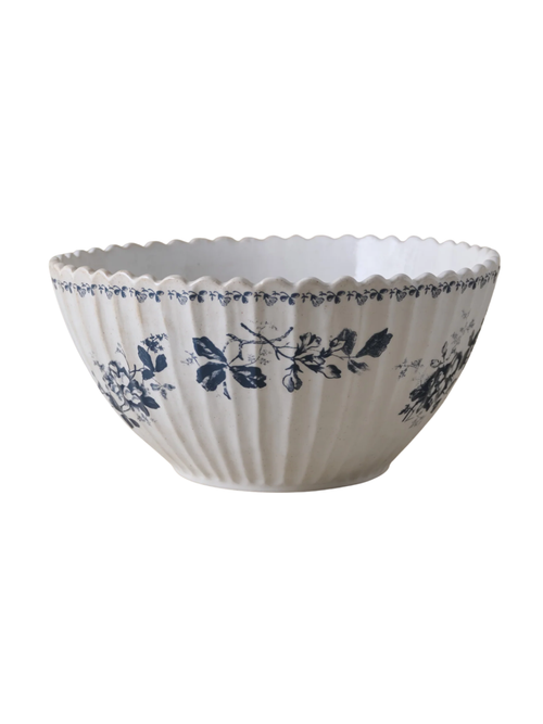 Heirloom Floral Large Mix + Serve Bowl