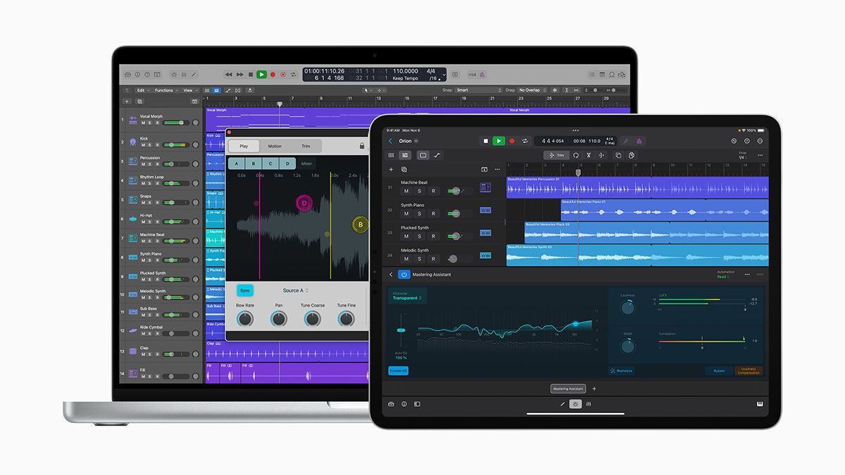 Apple Logic Pro for Mac 10.8 and Logic Pro for iPad 1.1