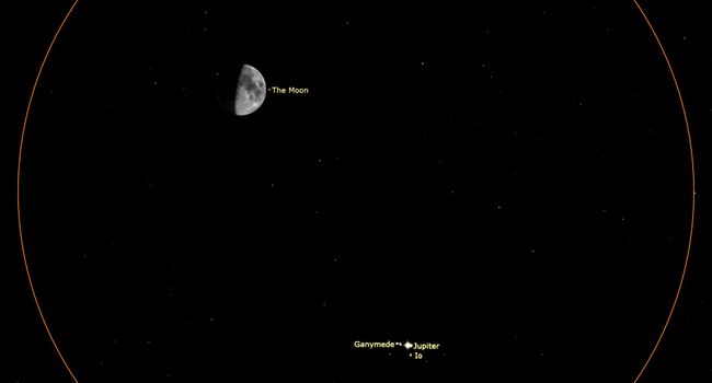 See A Bright Half Moon Meet Up With Jupiter In The Night Sky Tonight   GyzKnytP7harFXGUXpV4Gd 650 80 