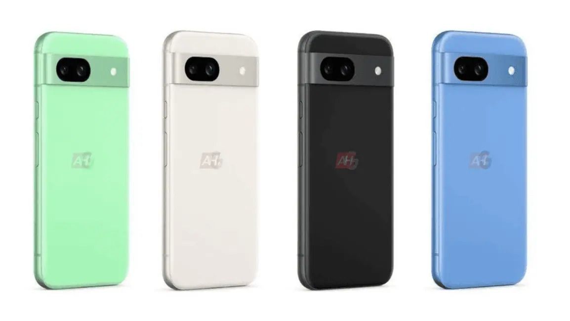 Google Pixel 8a in four colors