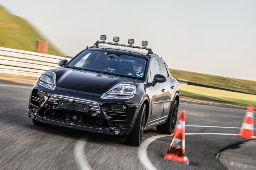 porsche macan ev: design