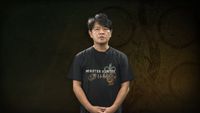 Monster Hunter producer Ryozo Tsujimoto on black background