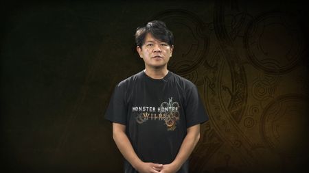 Monster Hunter producer Ryozo Tsujimoto on black background