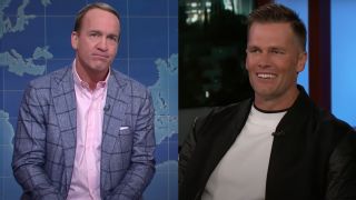 Peyton Manning on SNL, Tom Brady on talk show