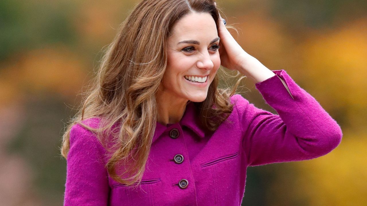 Kate Middleton wears magenta, Pantone&#039;s colour of the year