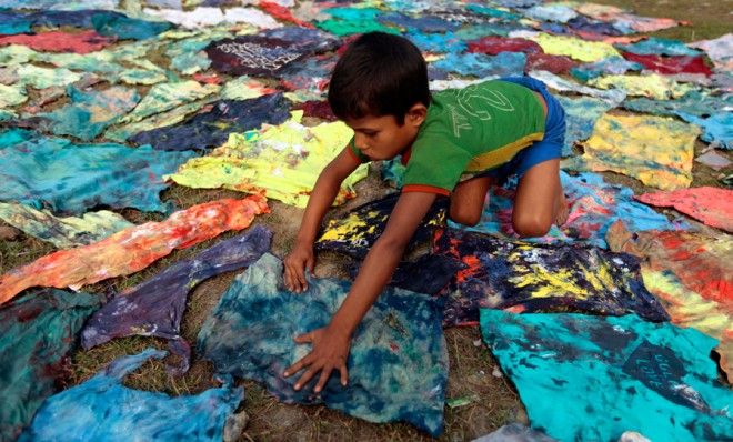 Bangladeshi child worker