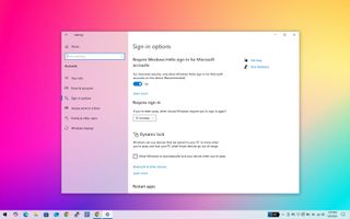 Disable password after sleep on Windows 10
