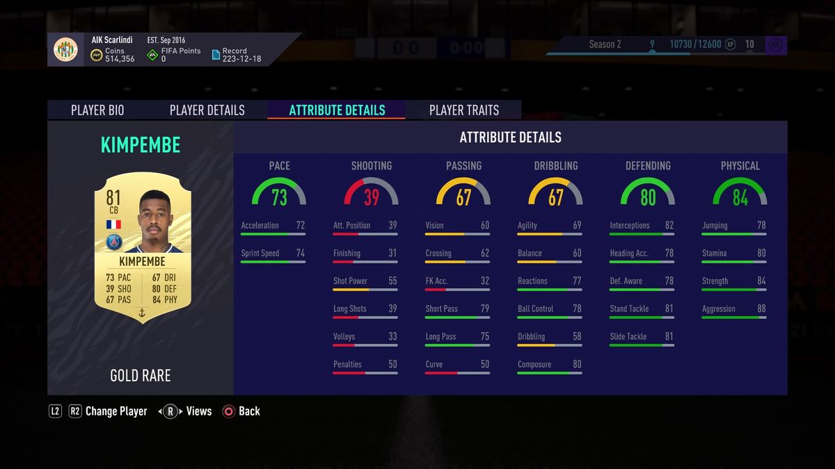 FIFA 21 Ultimate Team Web App, Unlimited Unassigned Items