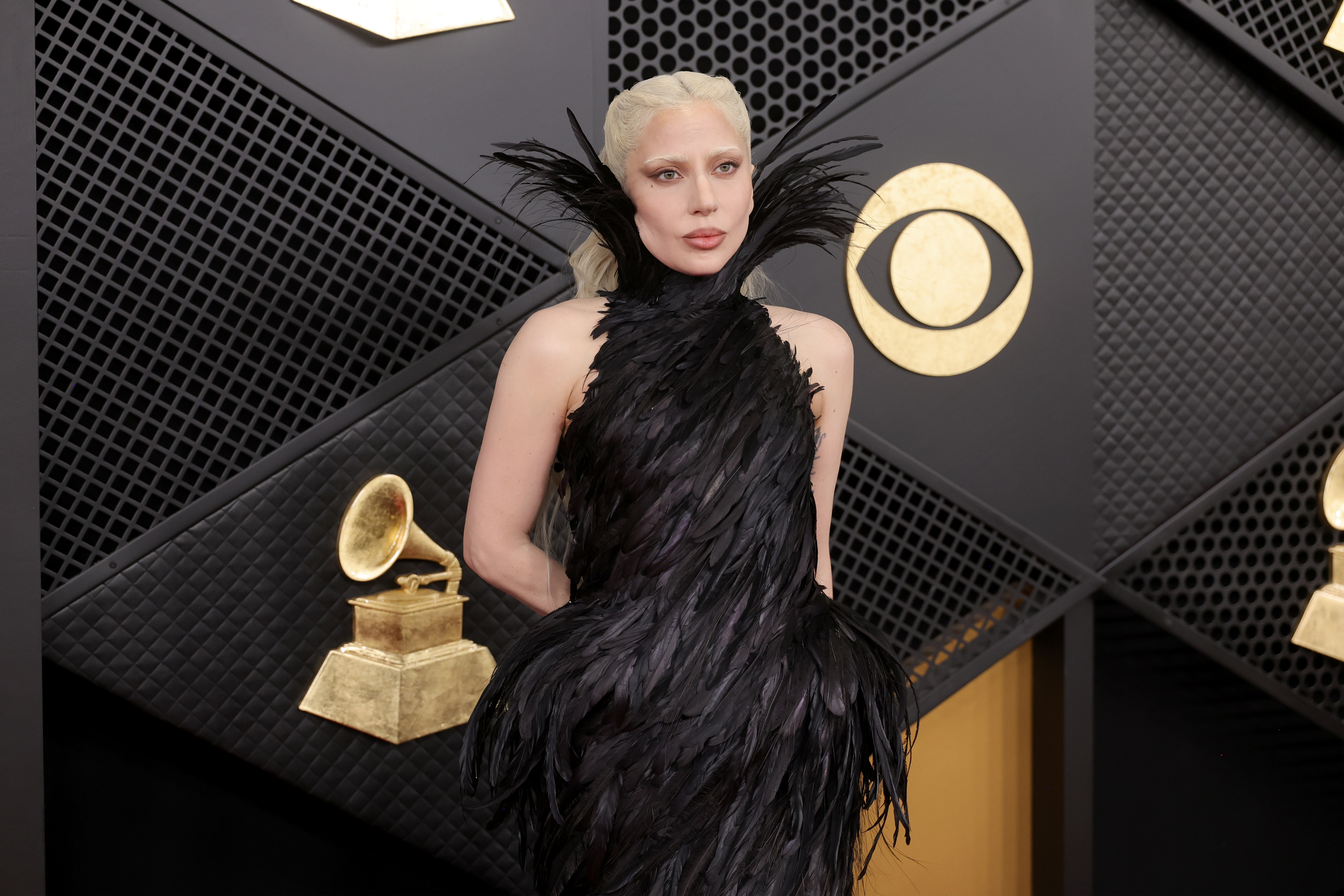 Lady Gaga attends the 68th GRAMMY Awards at Crypto.com Arena on February 01, 2026 in Los Angeles, California. (Photo by Amy Sussman/Getty Images)