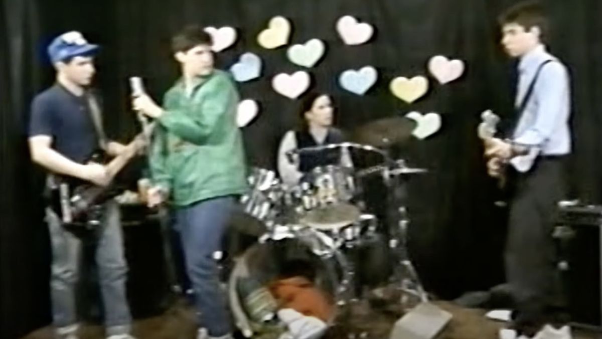 This footage of the teenage Beastie Boys playing punk rock on public access TV is just too cute