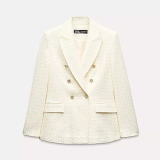 Zara textured blazer