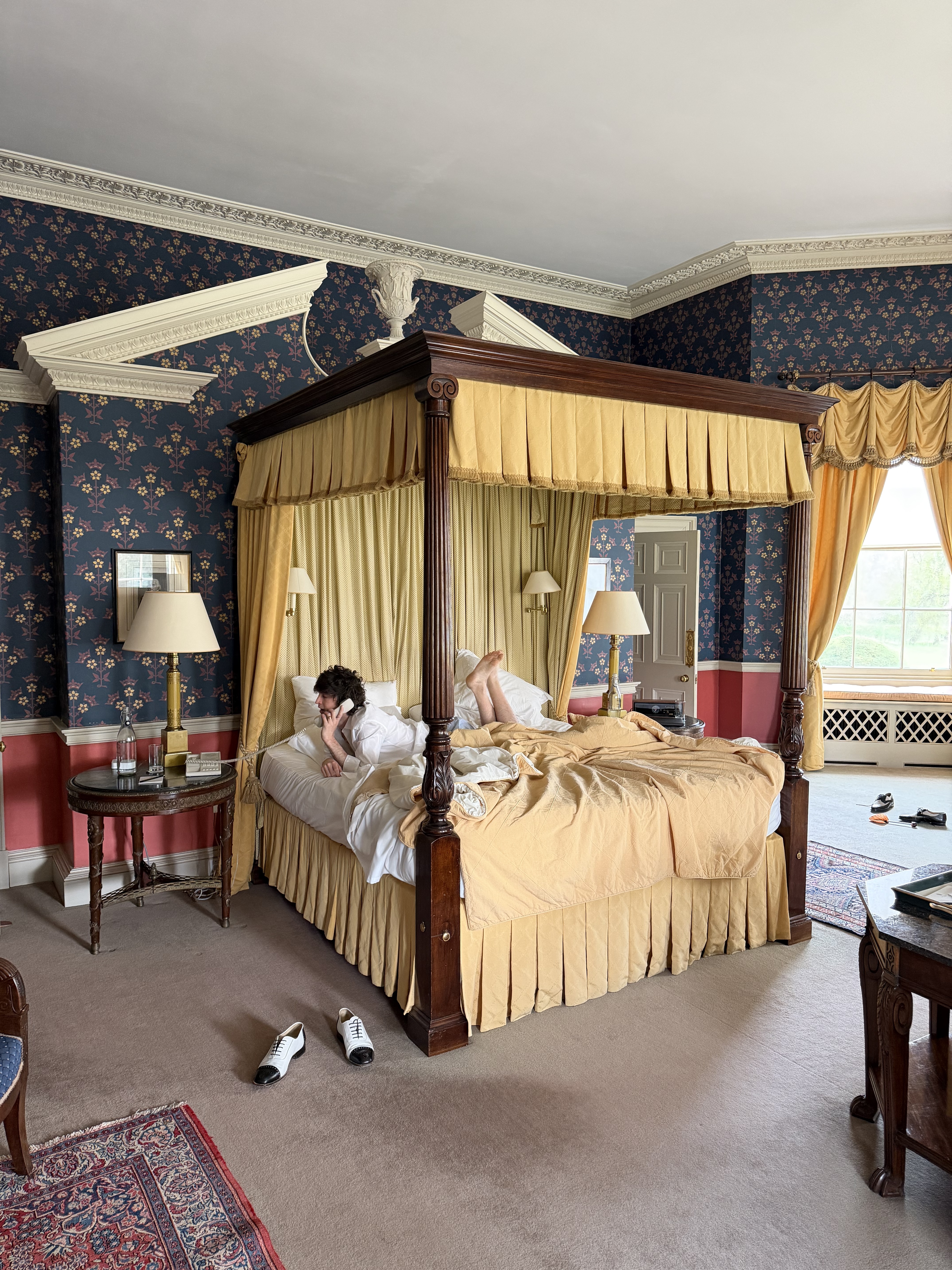 An image of the Max Hurd in the King's Room at Hartwell House.