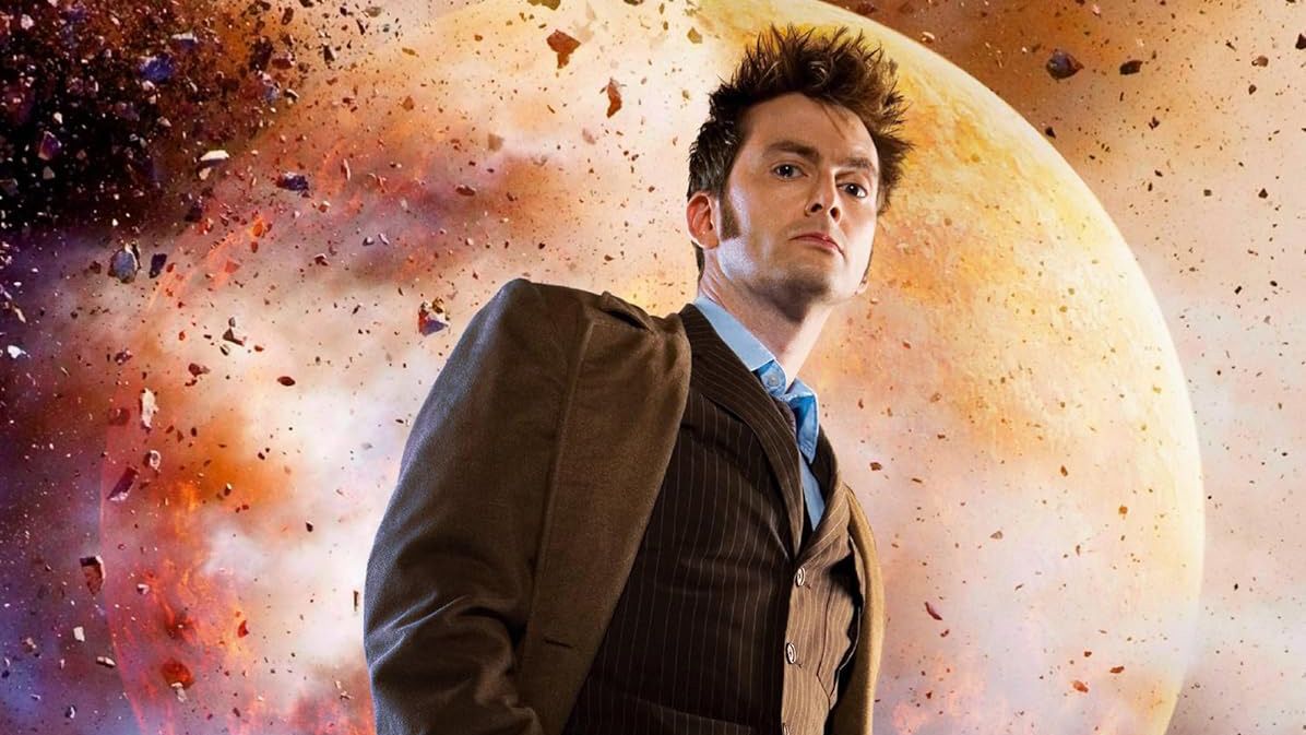 David Tennant is the Doctor.