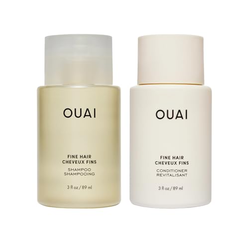 Ouai Fine Hair Shampoo &amp;amp; Conditioner Set - Travel Size (3 Oz)