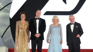 Prince William and Kate Middleton with Prince Charles and Camilla