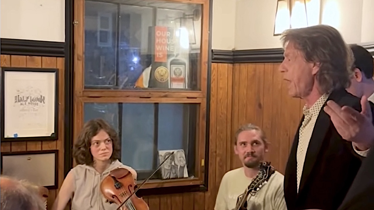Mick Jagger in Oxford