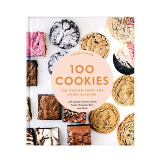 100 Cookies coffee table book on white background