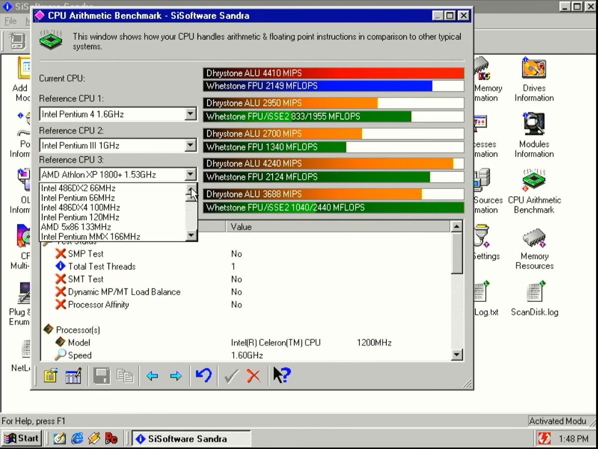 Intel Celeron 1200 (Tualitin) repair