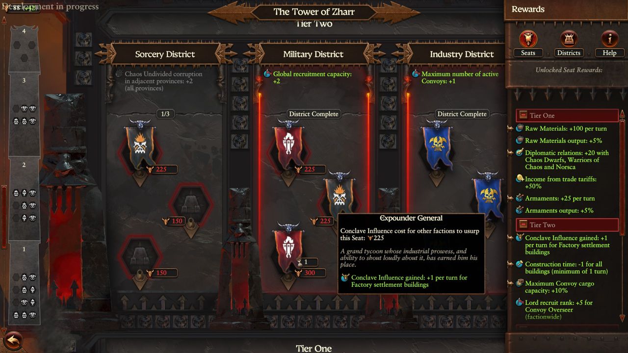 Total War: Warhammer 3 Chaos Dwarfs Tower of Zharr