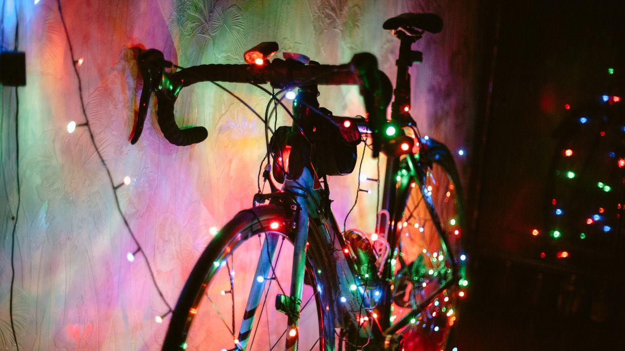 Christmas bike