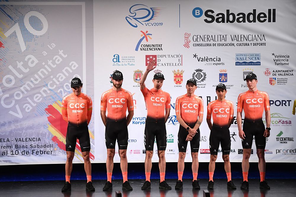 CCC Team at Volta a la Comunitat Valenciana 2019 - Team Presentation