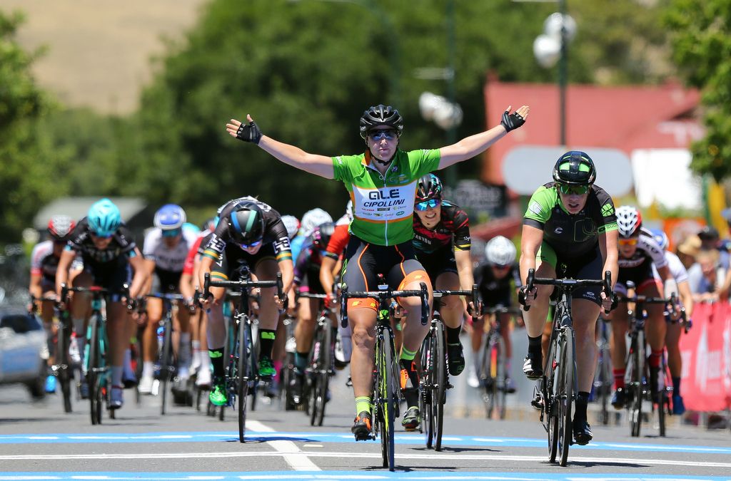 Stage 3 winner Chloe Hosking (Ale Cipollini)