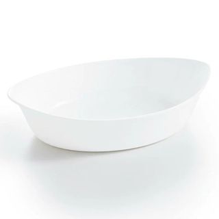 White serving dish from Luminarc