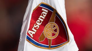 A corner flag at Arsenal's Emirates Stadium in August 2023.