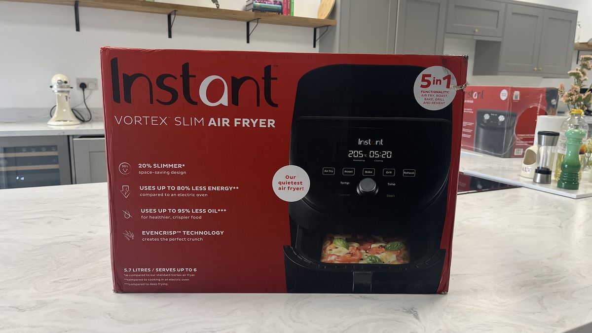 Instant Vortex Slim Air Fryer in box