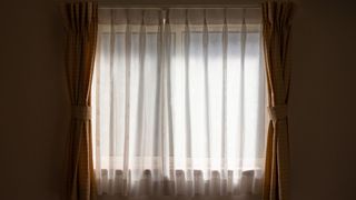 picture of curtains open