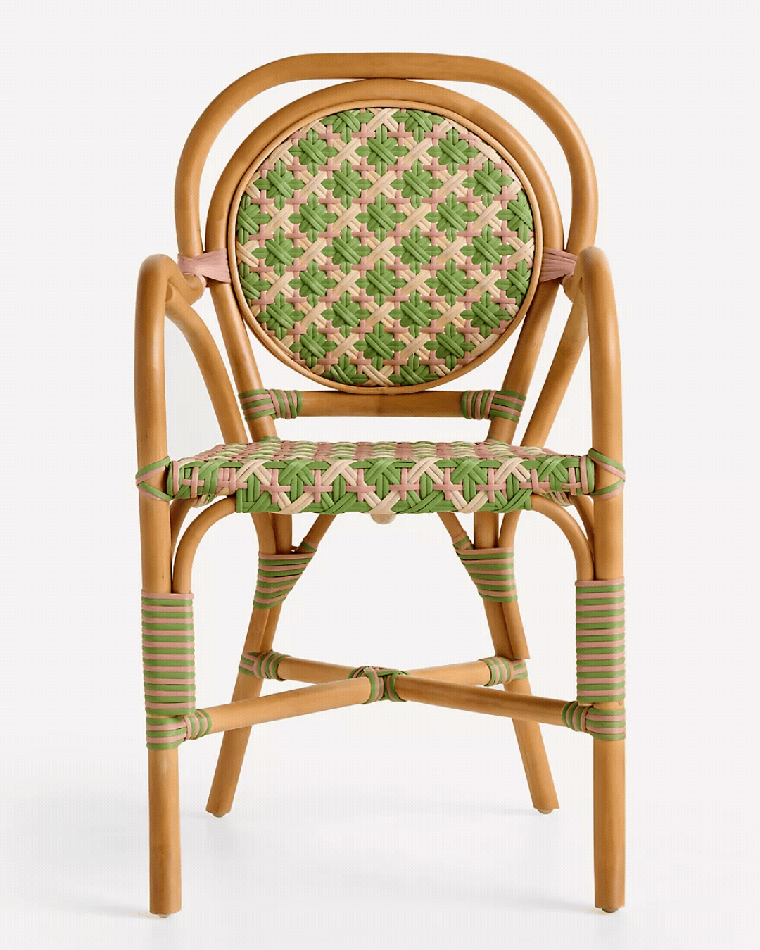 Coastal Rattan Bistro Chairs.