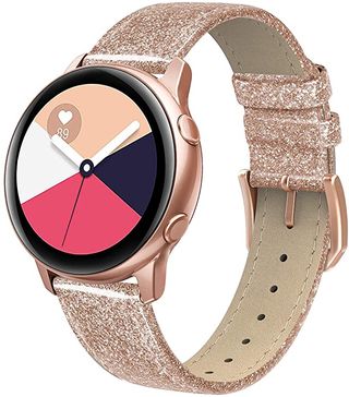 Swees Leather Band Galaxy Watch