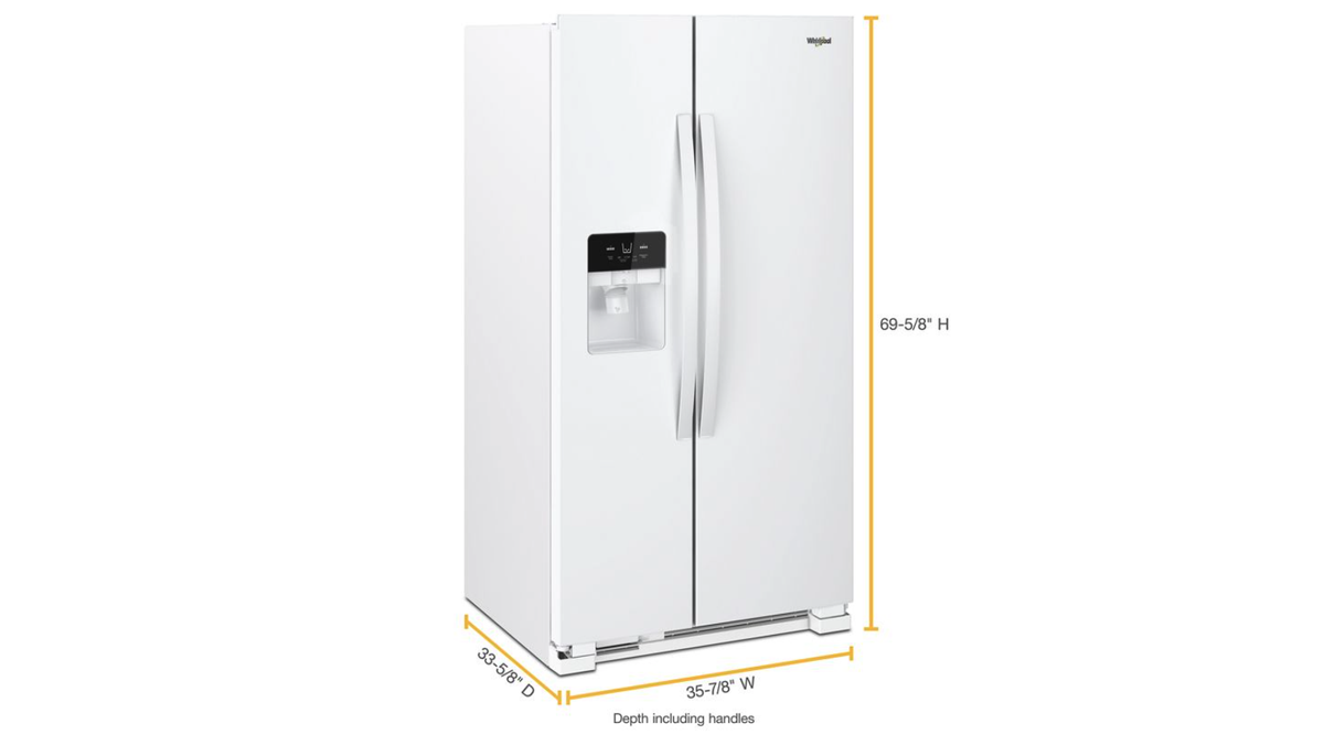 Whirlpool WRS325SDHB side by side refrigerator review Top Ten Reviews