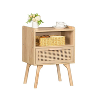 Lerliuo Rattan Nightstand | Was $89.99 Now $39.99 &nbsp;at Amazon&nbsp;