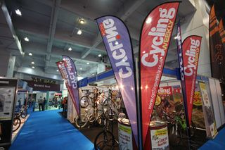 Cycling Weekly stand, Cycle Show 2010, Friday