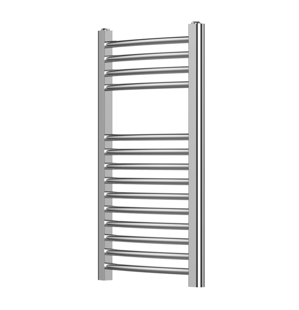 Blyss 700mm X 400mm 563btu Chrome Curved Towel Radiator