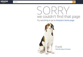 Amazon Sorry Webpage